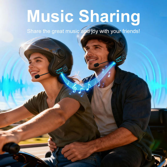 SOLWOODS S2-2 Motorcycle Intercom Bluetooth Headset