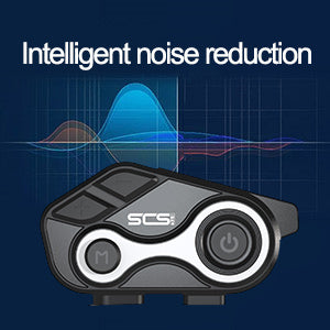 SOLWOODS S8X Motorcycle Intercom Bluetooth Headset