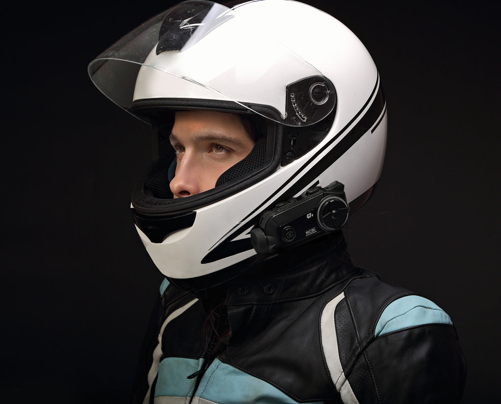 Solwoods G7+ Motorcycle Intercom Bluetooth Headset